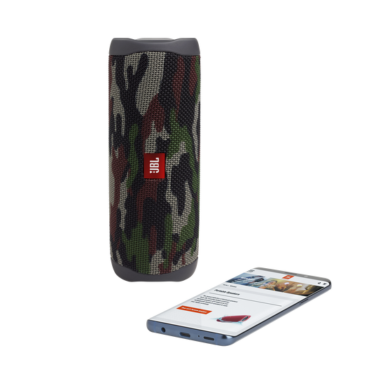 JBL Flip 5 - Squad - Portable Waterproof Speaker - Detailshot 2